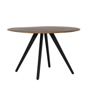 MIMOSO wood-black Ø.120×78 cm